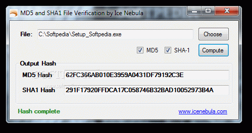 MD5 and SHA1 File Verification Crack + License Key (Updated)