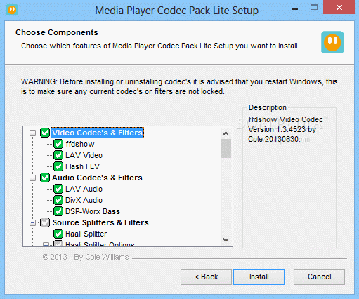 Media Player Codec Pack Lite Crack + Activation Code Download 2024