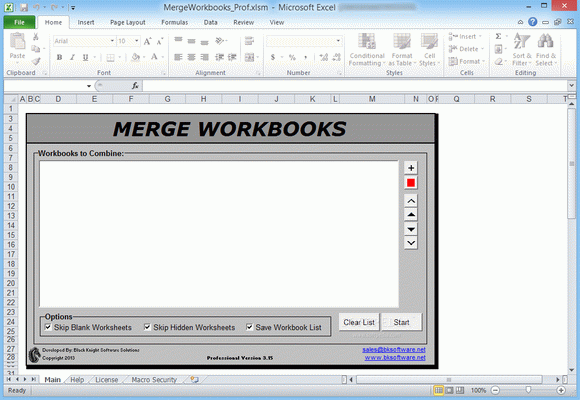Merge Workbooks Professional Crack With License Key 2024