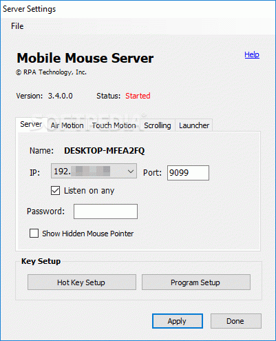 Mobile Mouse Server Crack + Serial Number Updated