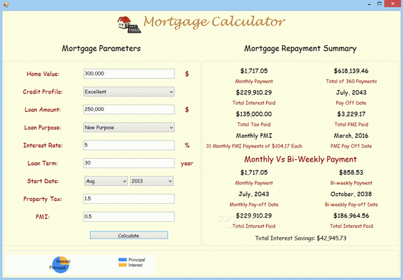 Mortgage Calculator Crack + Serial Key Download