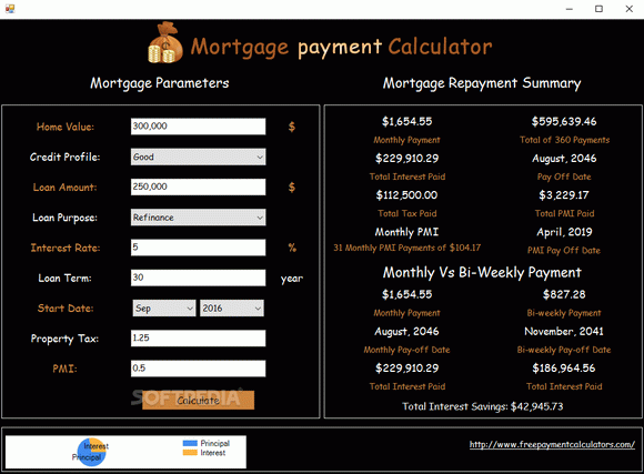 Mortgage Payment Calculator Crack + Serial Number Download