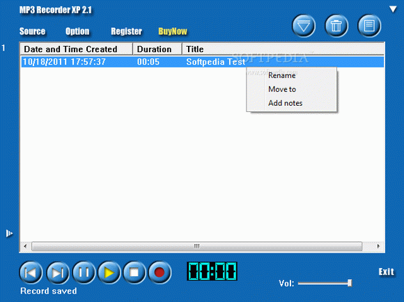MP3 Recorder XP Crack + Serial Number Download