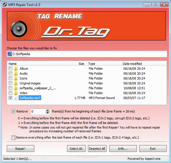 MP3 Repair Tool Crack With Serial Number Latest