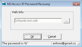 MS Access 97 Password Recovery Crack Plus Serial Key