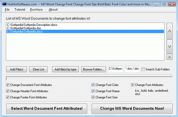 MS Word Change Font Change Font Size Bold Italic and more in Multiple Documents Crack & Keygen