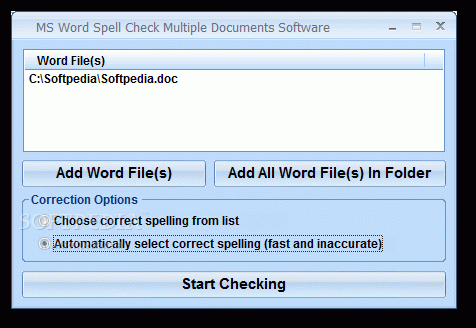 MS Word Spell Check Multiple Documents Software Crack & Serial Number