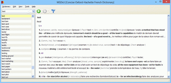 MSDict Concise Oxford-Hachette French Dictionary Crack + Keygen Updated