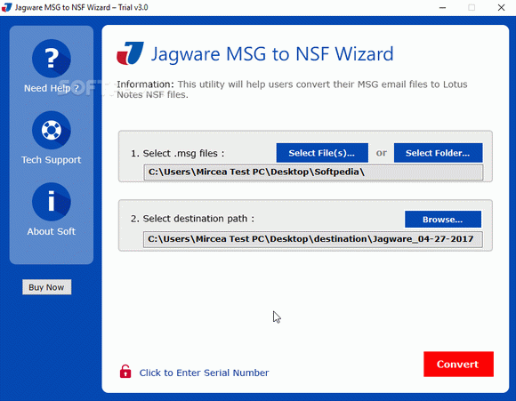 Jagware MSG to NSF Wizard Crack Plus Keygen