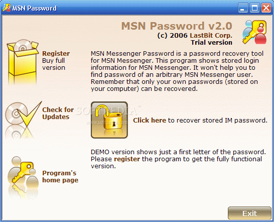 MSN Messenger Password Crack + Keygen (Updated)