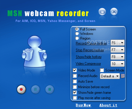 MSN webcam recorder Crack + Activator Updated
