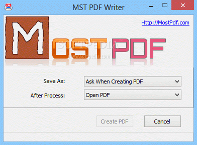 MST PDF Writer Crack + Serial Number