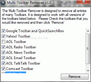 Multi-Toolbar Remover Crack + Keygen Updated