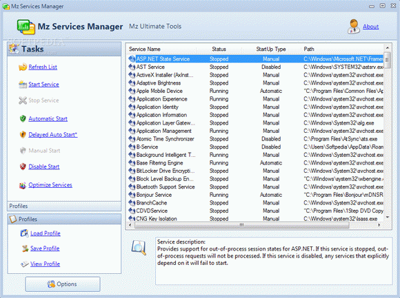 Mz Services Manager Crack & Activator