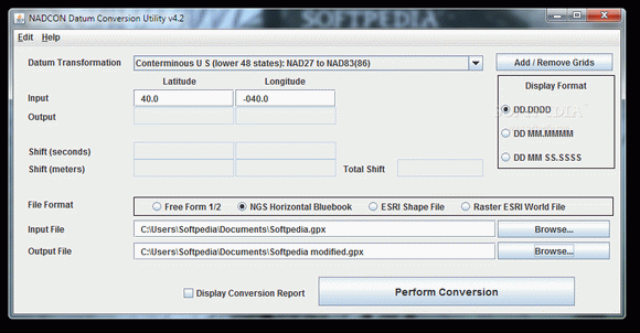 NADCON Datum Conversion Utility Crack With Serial Key 2024