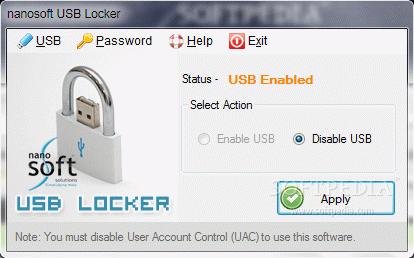 nanosoft USB Locker Crack Plus License Key