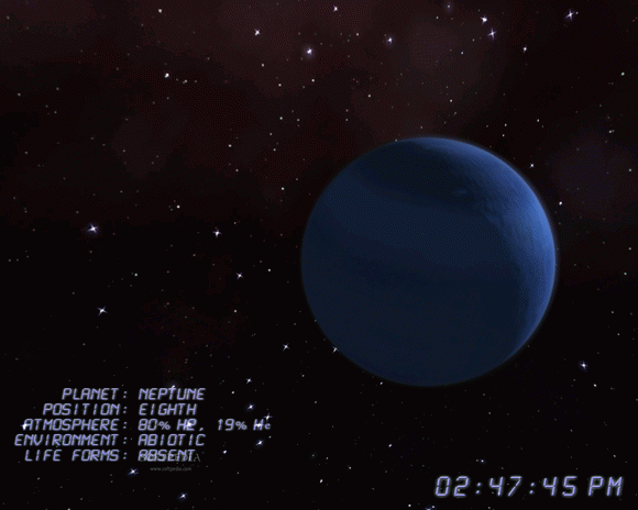 Neptune 3D Space Survey Screensaver Crack & Keygen