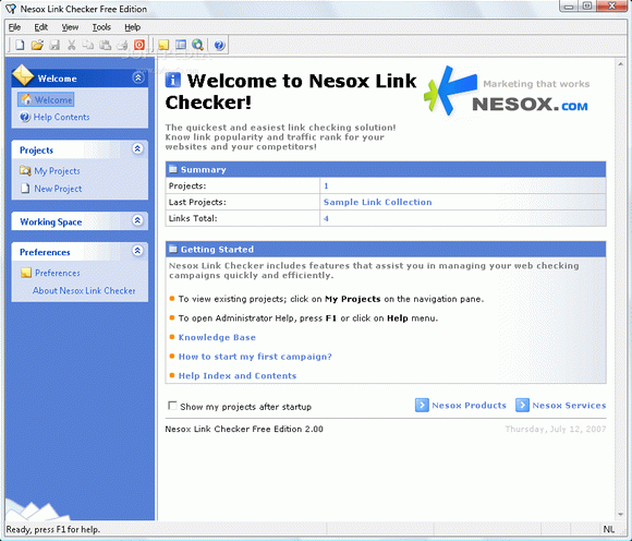 Nesox Link Checker Free Edition Crack + License Key Updated