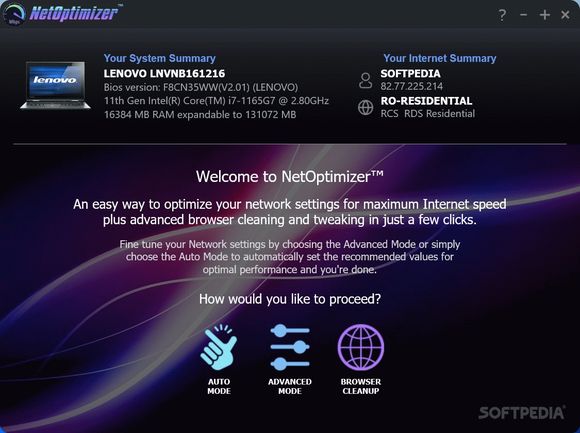 NetOptimizer Serial Number Full Version