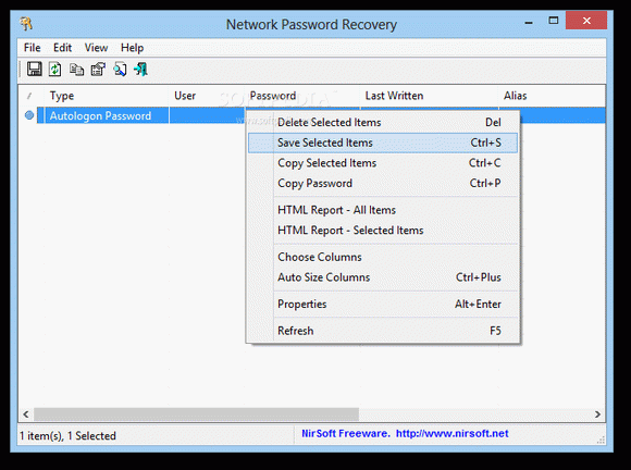 Network Password Recovery Crack + Serial Key