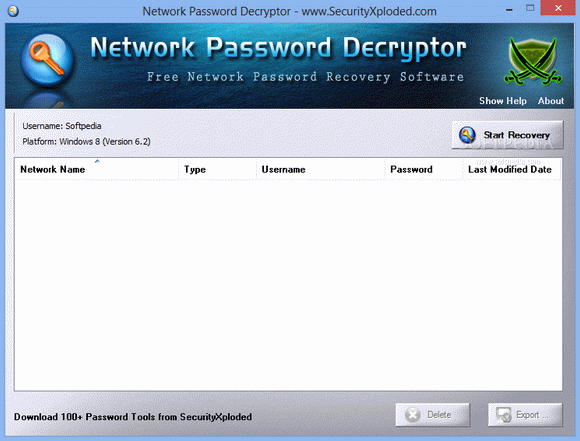 Network Password Decryptor Crack + Activation Code (Updated)