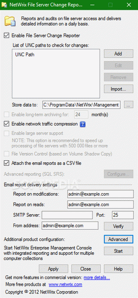 NetWrix File Server Change Reporter Crack Full Version