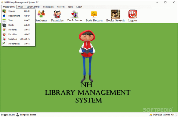 NH Library Management System Crack + Serial Key Download