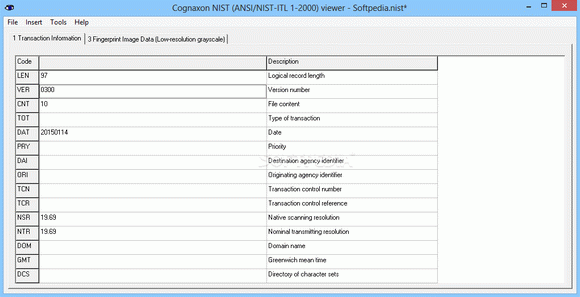 Cognaxon NIST (ANSI/NIST-ITL 1-2000) viewer Crack With Activator 2024