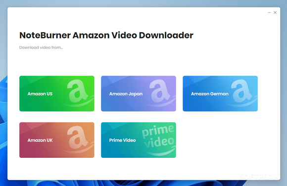 NoteBurner Amazon Video Downloader Crack With Serial Number Latest
