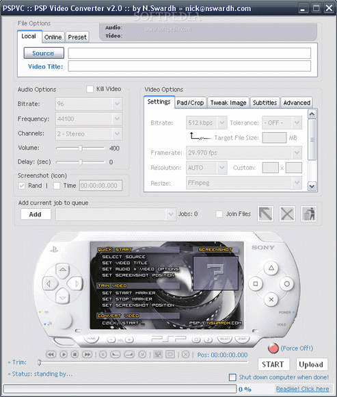 PSP Video Converter Crack + Activation Code Download