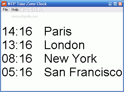NTP Time Zone Clock Crack & License Key