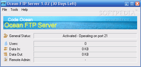 Ocean FTP Server Crack With License Key Latest