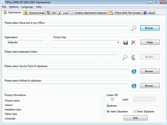 Office 2000/XP/2003/2007 Slipstreamer Activator Full Version