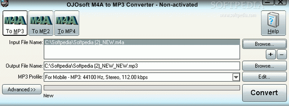 OJOsoft M4A to MP3 Converter Crack With License Key 2024