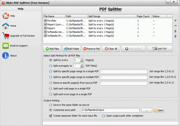 Okdo PDF Splitter Activator Full Version