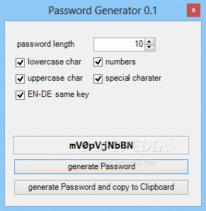 Password Generator Crack + Serial Number Download