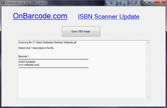 OnBarcode.com Free ISBN Scanner Crack & Activation Code