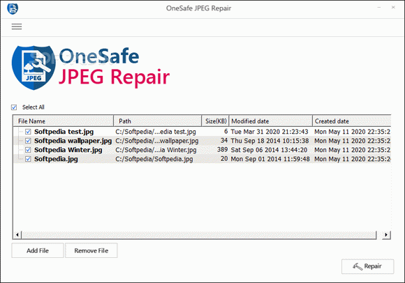 OneSafe JPEG Repair Crack Full Version