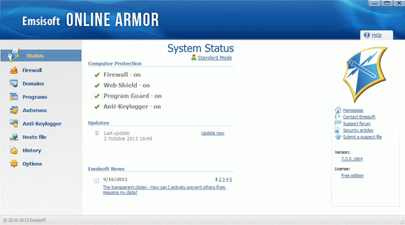 Online Armor Free Crack + Serial Number Download 2024