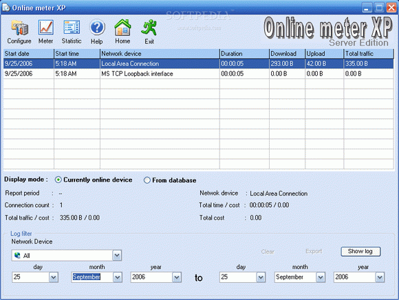 Online meter XP Server Edition Crack & Serial Number
