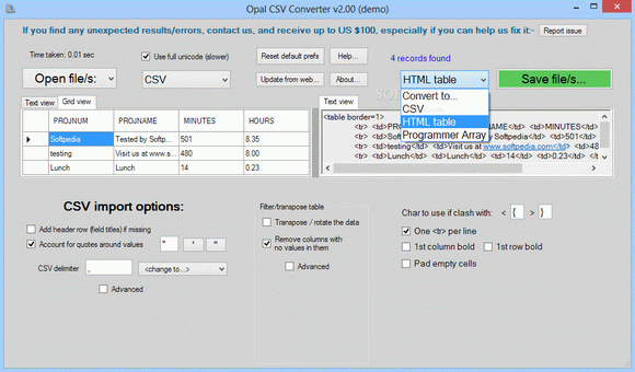 Opal CSV Converter Crack With Serial Key Latest 2024