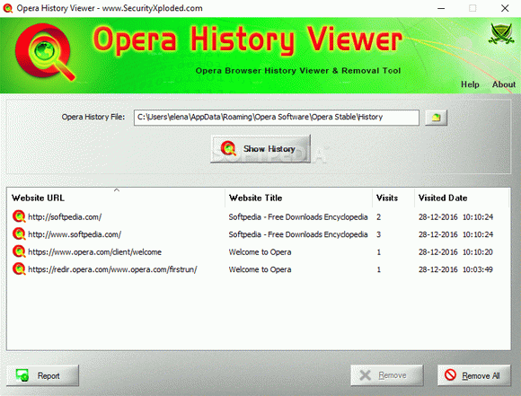 Opera History Viewer Crack + Serial Number (Updated)