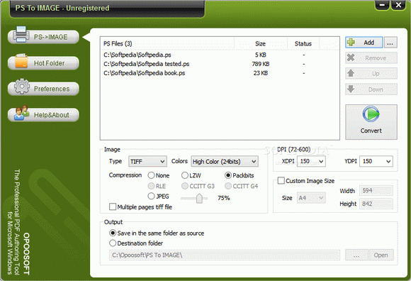 OpooSoft PS To IMAGE GUI + Command Line Crack Plus Activator