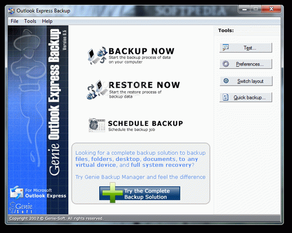 Outlook Express Backup Crack + License Key (Updated)
