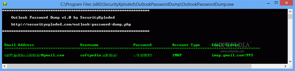 Outlook Password Dump Crack + License Key Download