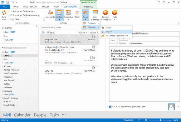 Outlook4Gmail Crack & License Key