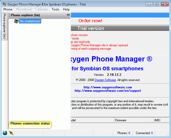 Oxygen Phone Manager for Symbian phones Crack With Keygen