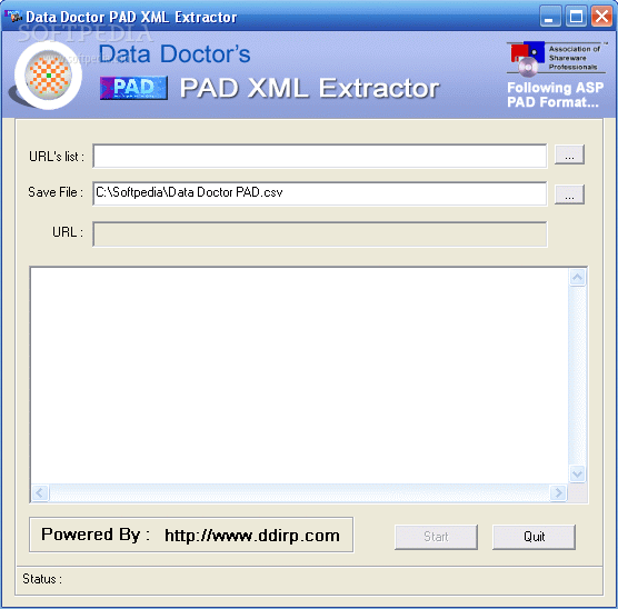 Data Doctor PAD XML Extractor Crack + License Key