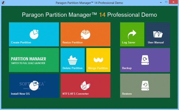 Paragon Partition Manager Professional Crack & Serial Key