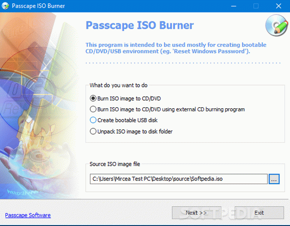 Passcape ISO Burner Crack Plus Activation Code